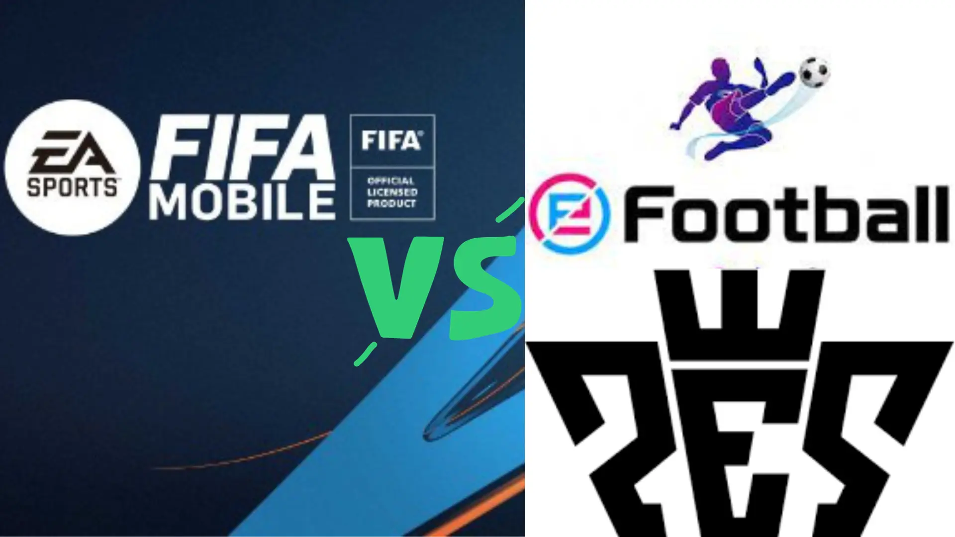 FIFA Mobile VS PES Mobile